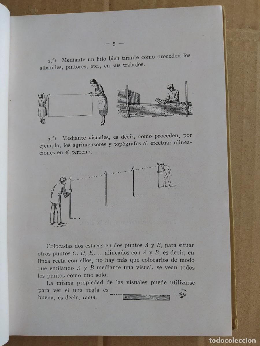 Libros de segunda mano: LIBRO ESCOLAR 1932 ELEMENTOS DE GEOMETRIA, COLECCION ELEMENTAL INTUITIVA - Foto 4