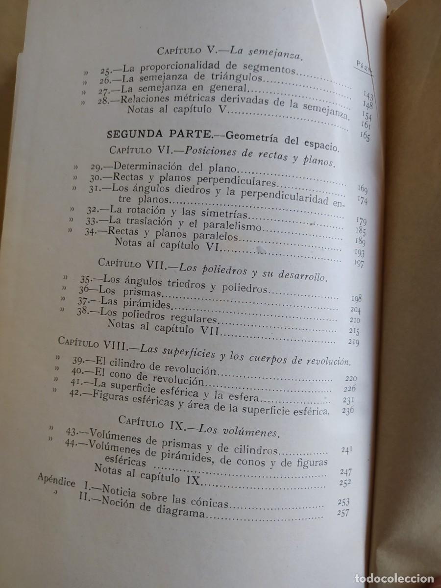 Libros de segunda mano: LIBRO ESCOLAR 1932 ELEMENTOS DE GEOMETRIA, COLECCION ELEMENTAL INTUITIVA - Foto 6