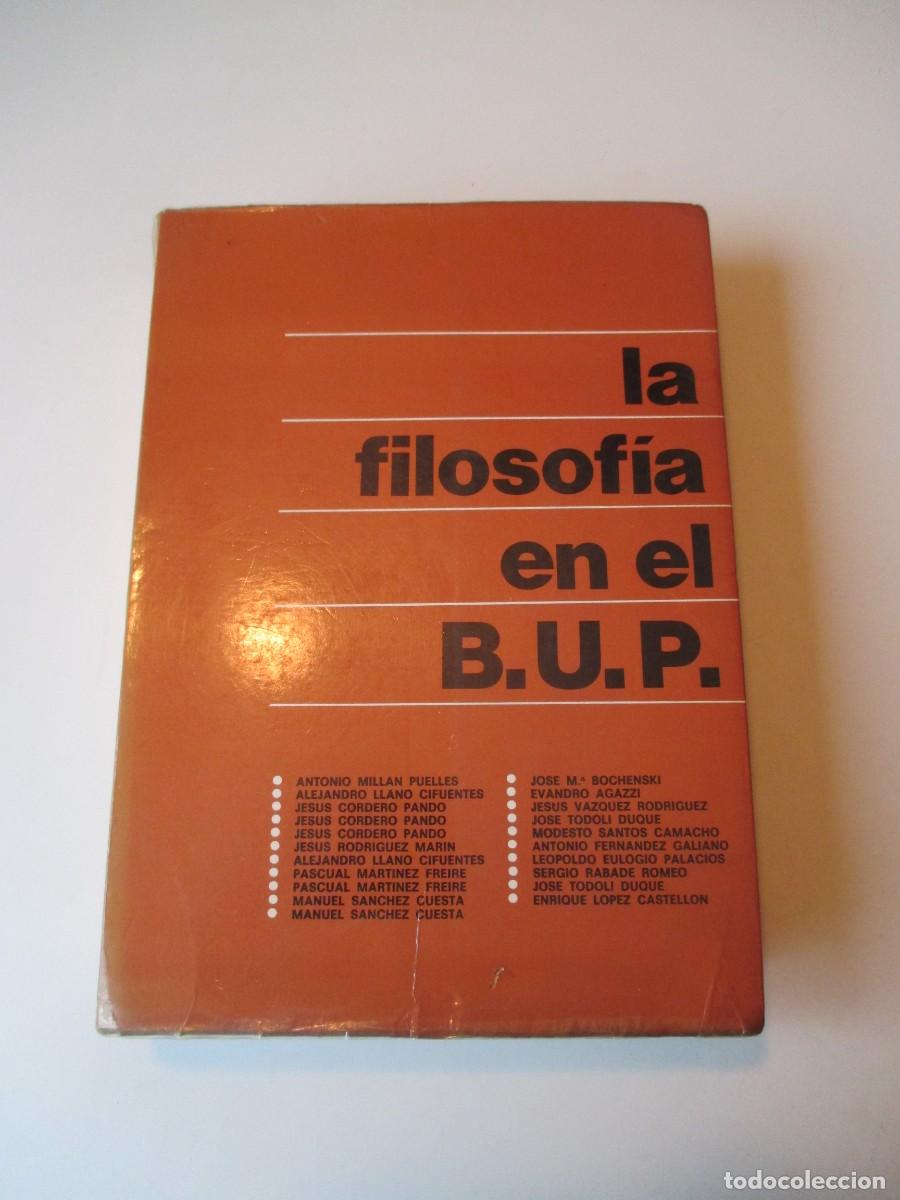 Libros de segunda mano: La filosof&iacute;a en el B.U.P. W37878 - Foto 1