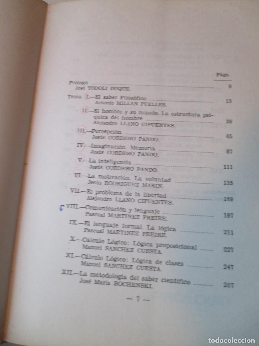 Libros de segunda mano: La filosof&iacute;a en el B.U.P. W37878 - Foto 2