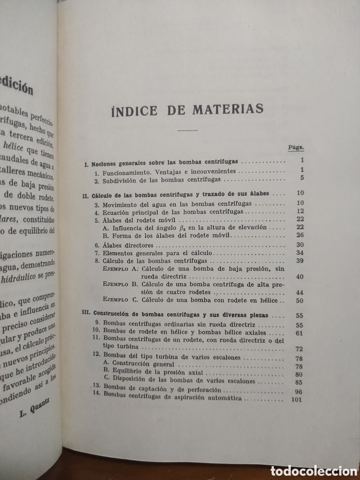 Libros de segunda mano: BOMBAS CENTRIFUGAS, 1933 POR L. QUANTZ ,EDITORIAL LABOR - Foto 4