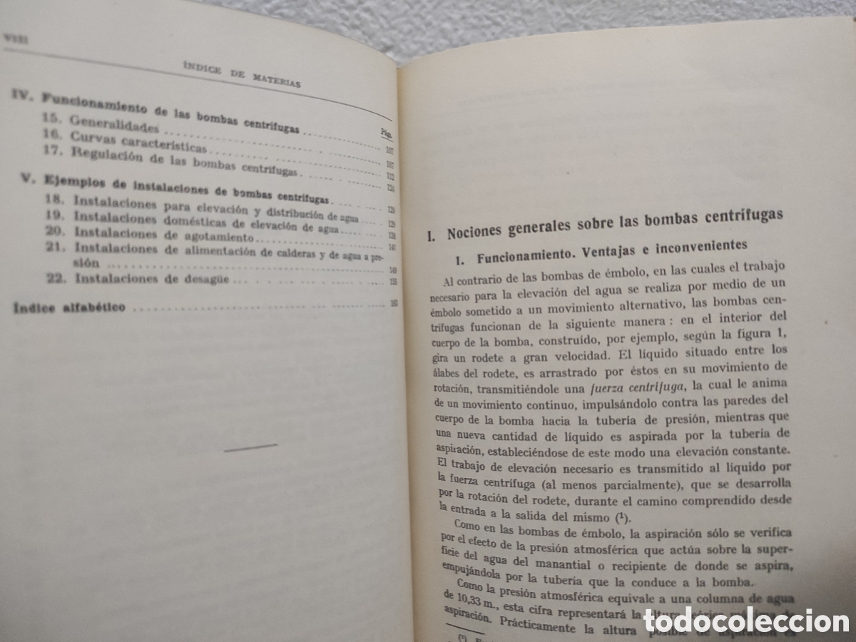 Libros de segunda mano: BOMBAS CENTRIFUGAS, 1933 POR L. QUANTZ ,EDITORIAL LABOR - Foto 5