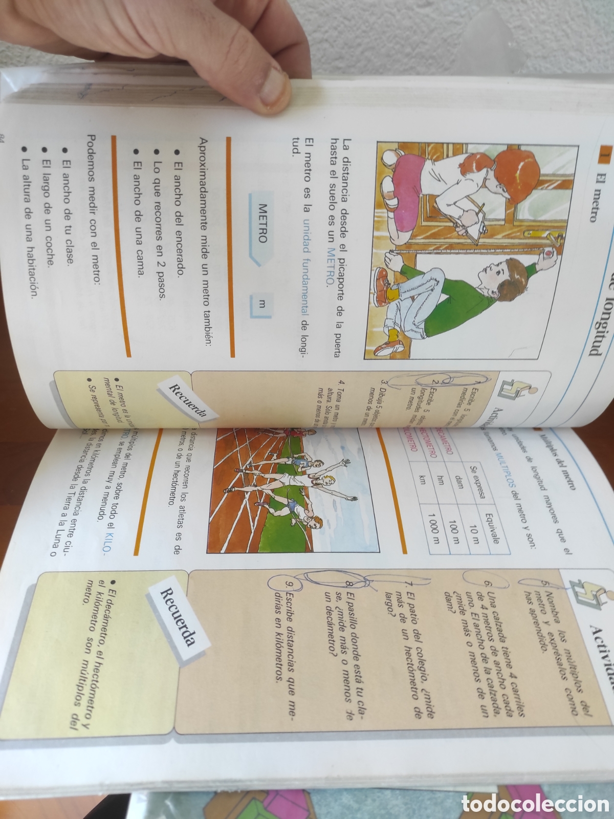 Libros de segunda mano: AZIMUT MATEM&Aacute;TICAS, EQUIPO SIGNO 4&deg; E.G.B. (ANAYA) - Foto 4