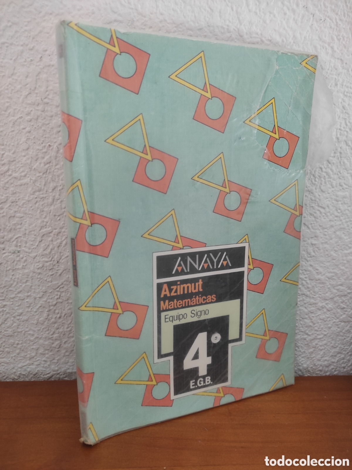 Libros de segunda mano: AZIMUT MATEM&Aacute;TICAS, EQUIPO SIGNO 4&deg; E.G.B. (ANAYA) - Foto 1