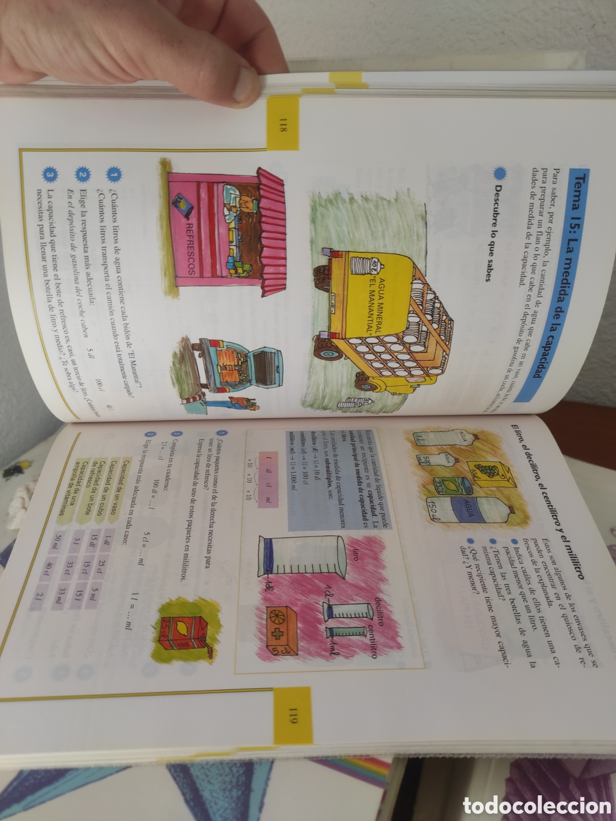 Libros de segunda mano: MATEM&Aacute;TICAS PRIMARIA 5 EGB ANAYA 1994 - Foto 5