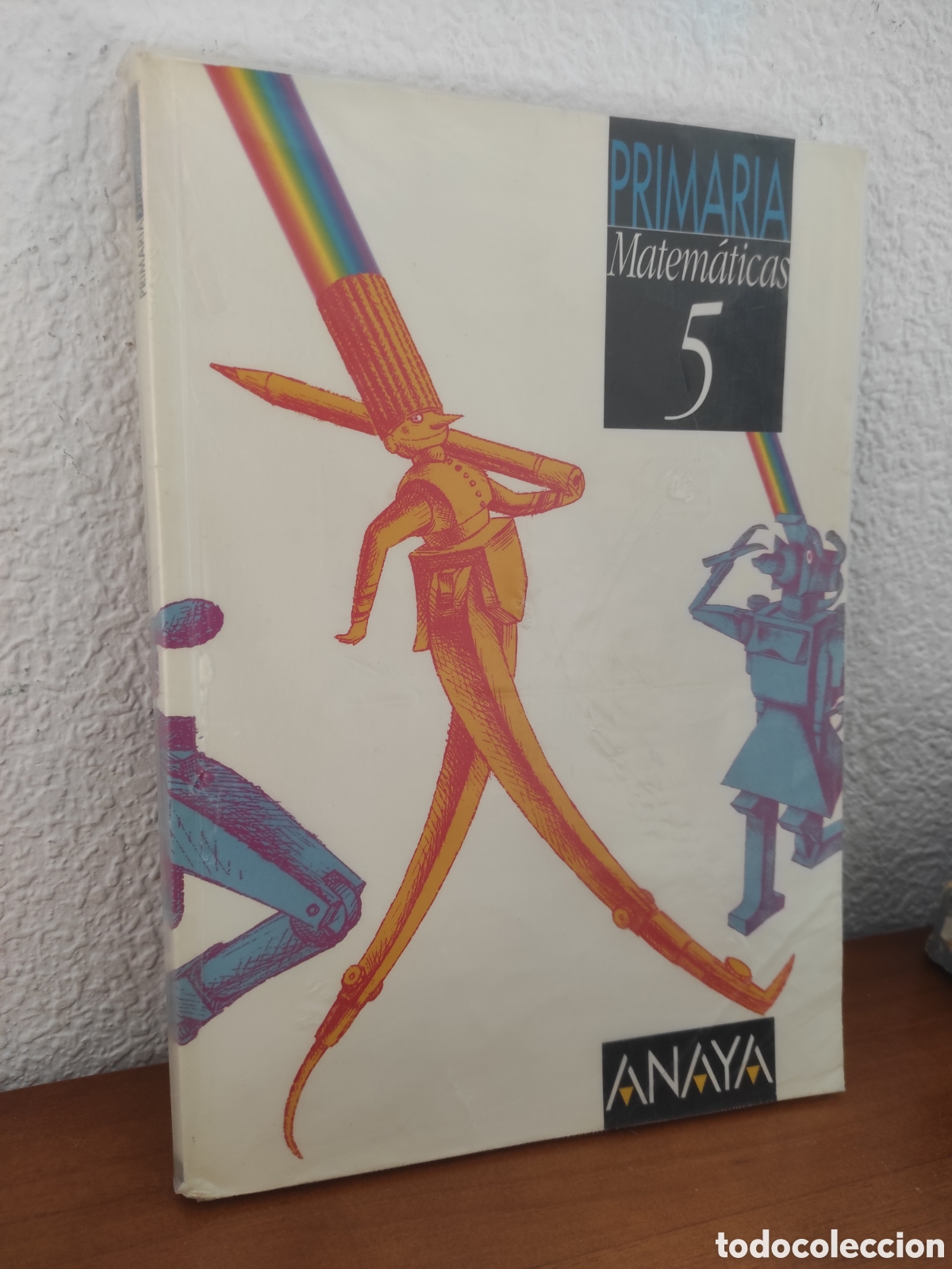 Libros de segunda mano: MATEM&Aacute;TICAS PRIMARIA 5 EGB ANAYA 1994 - Foto 1