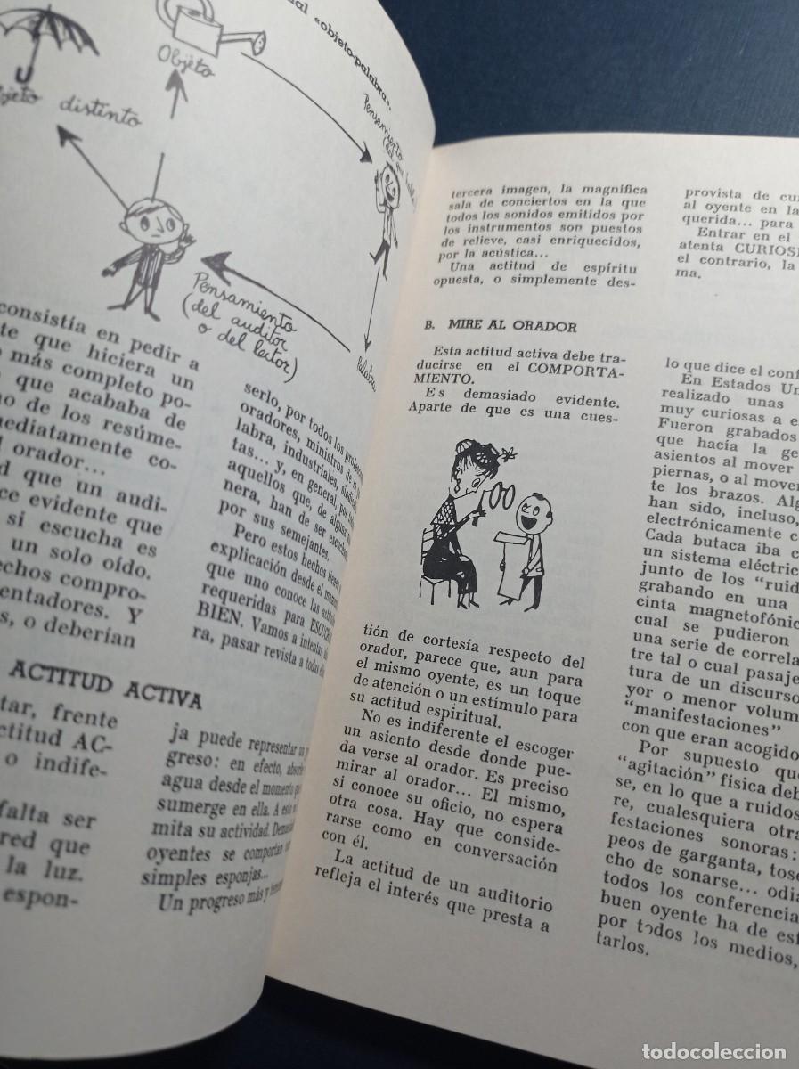 Libros de segunda mano: COMO APRENDER A ESCUCHAR. ANDR&Eacute; CONQUET. HOGAR DEL LIBRO, 1983. VER ++ - Foto 6