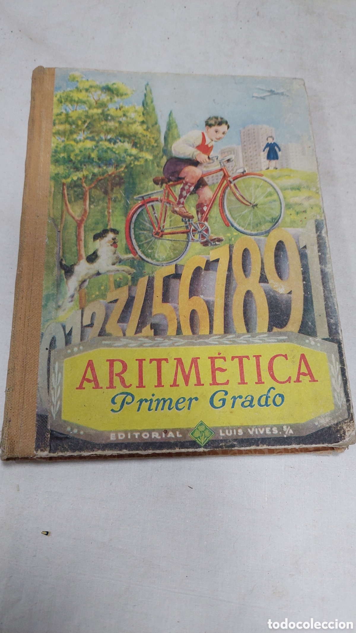 Libros de segunda mano: Aritm&eacute;tica primer grado 1952 Edelvives - Foto 1
