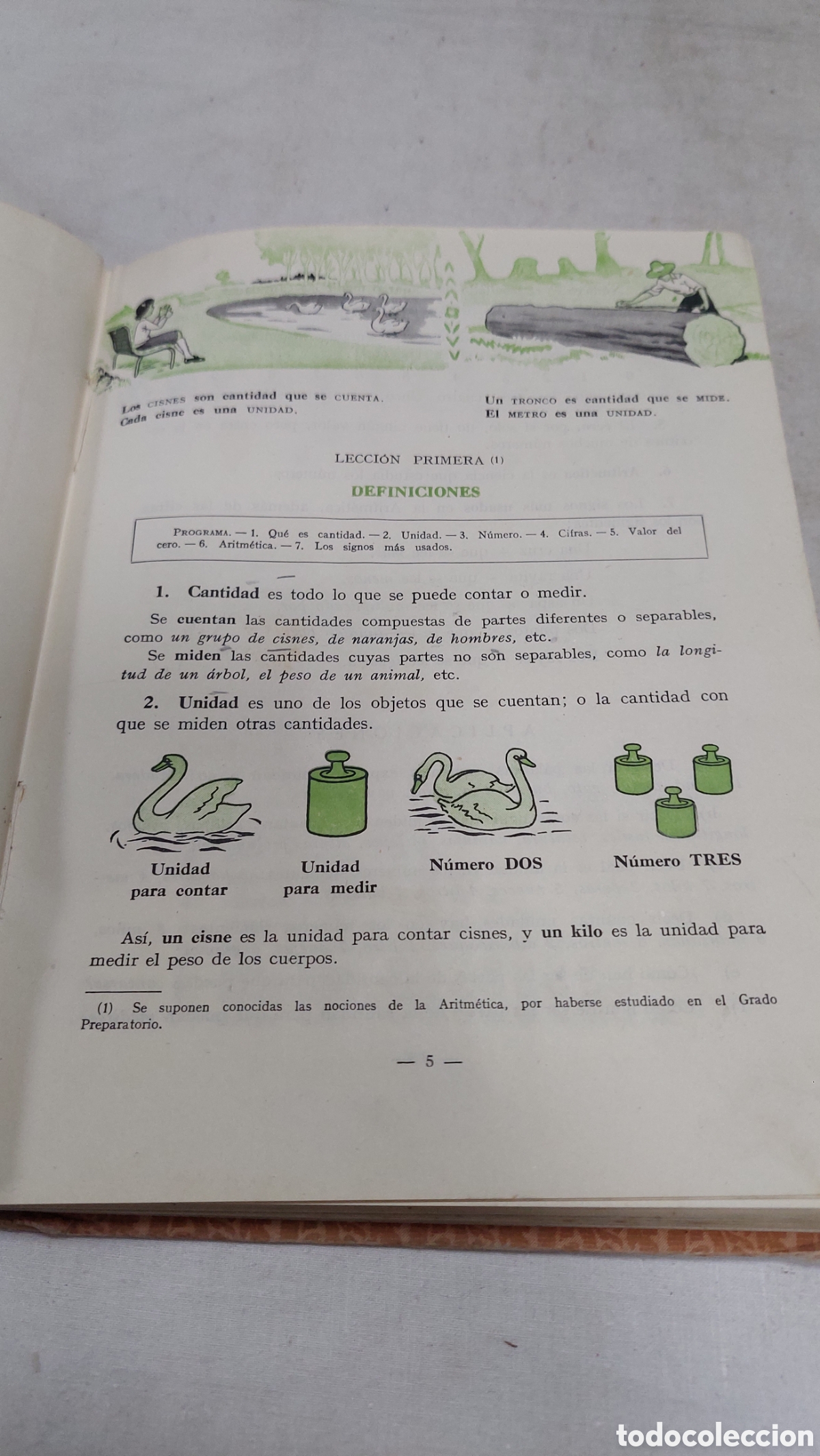 Libros de segunda mano: Aritm&eacute;tica primer grado 1952 Edelvives - Foto 2