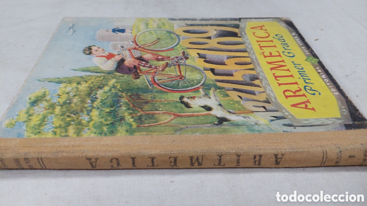 Libros de segunda mano: Aritm&eacute;tica primer grado 1952 Edelvives - Foto 4