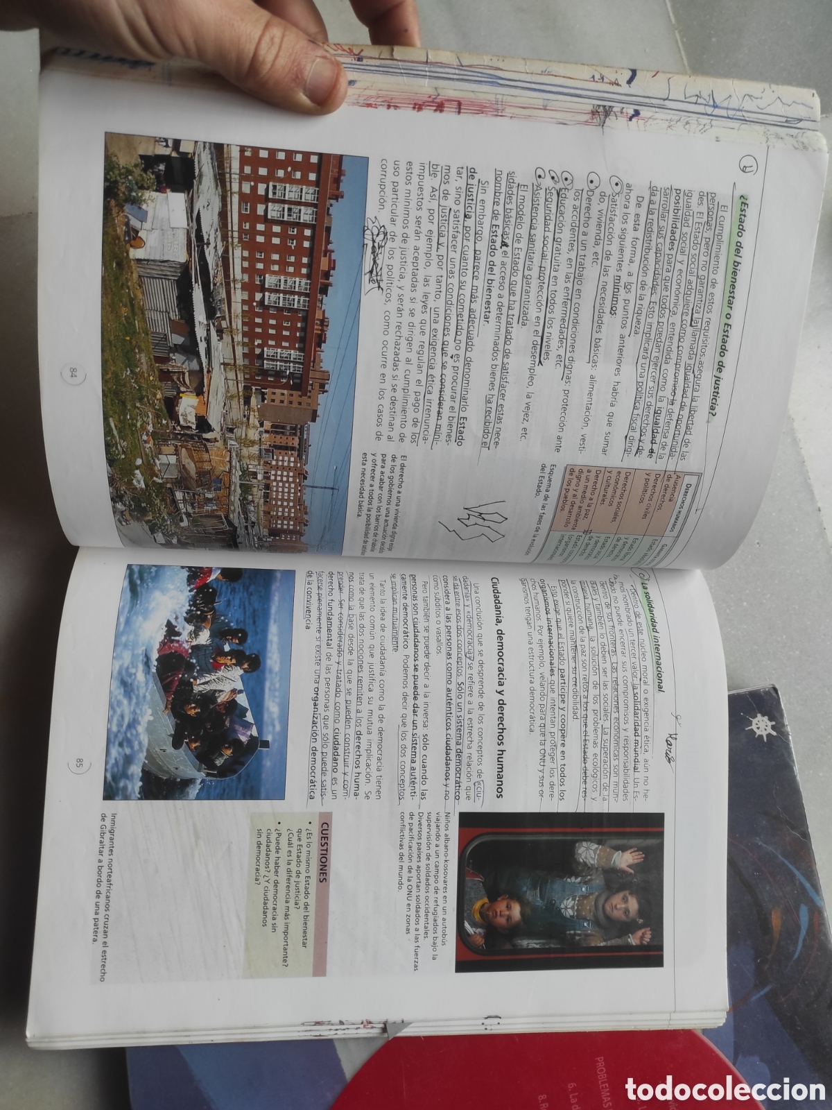 Libros de segunda mano: 2 libros de texto &Eacute;TICA. 4 &ordm; ESO. SANTILLANA. - Foto 3