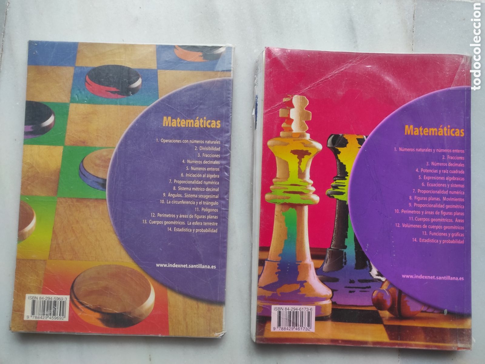 Libros de segunda mano: Libros de texto Matem&aacute;ticas; &Oacute;rbita 2000; 1&deg; y 2&deg; ESO - Foto 2
