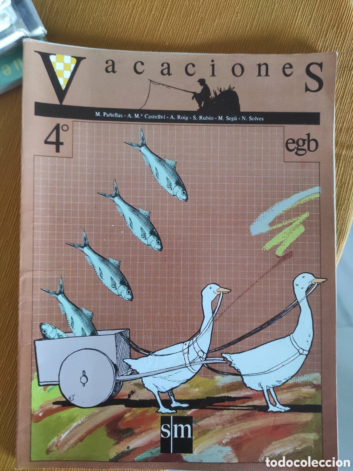 Libros de segunda mano: CUADERNO DE VACACIONES EGB - 4&ordm; - EDICIONES S.M (PEDIDO M&Iacute;NIMO 5 &euro;) - Foto 1