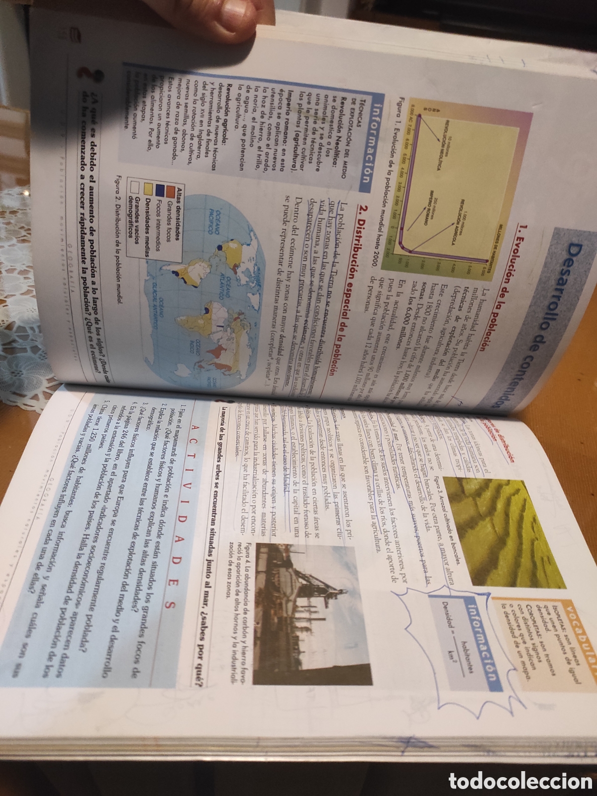 Libros de segunda mano: Geograf&iacute;a, Andaluc&iacute;a. 3&ordm; de la E.S.O. - Foto 3