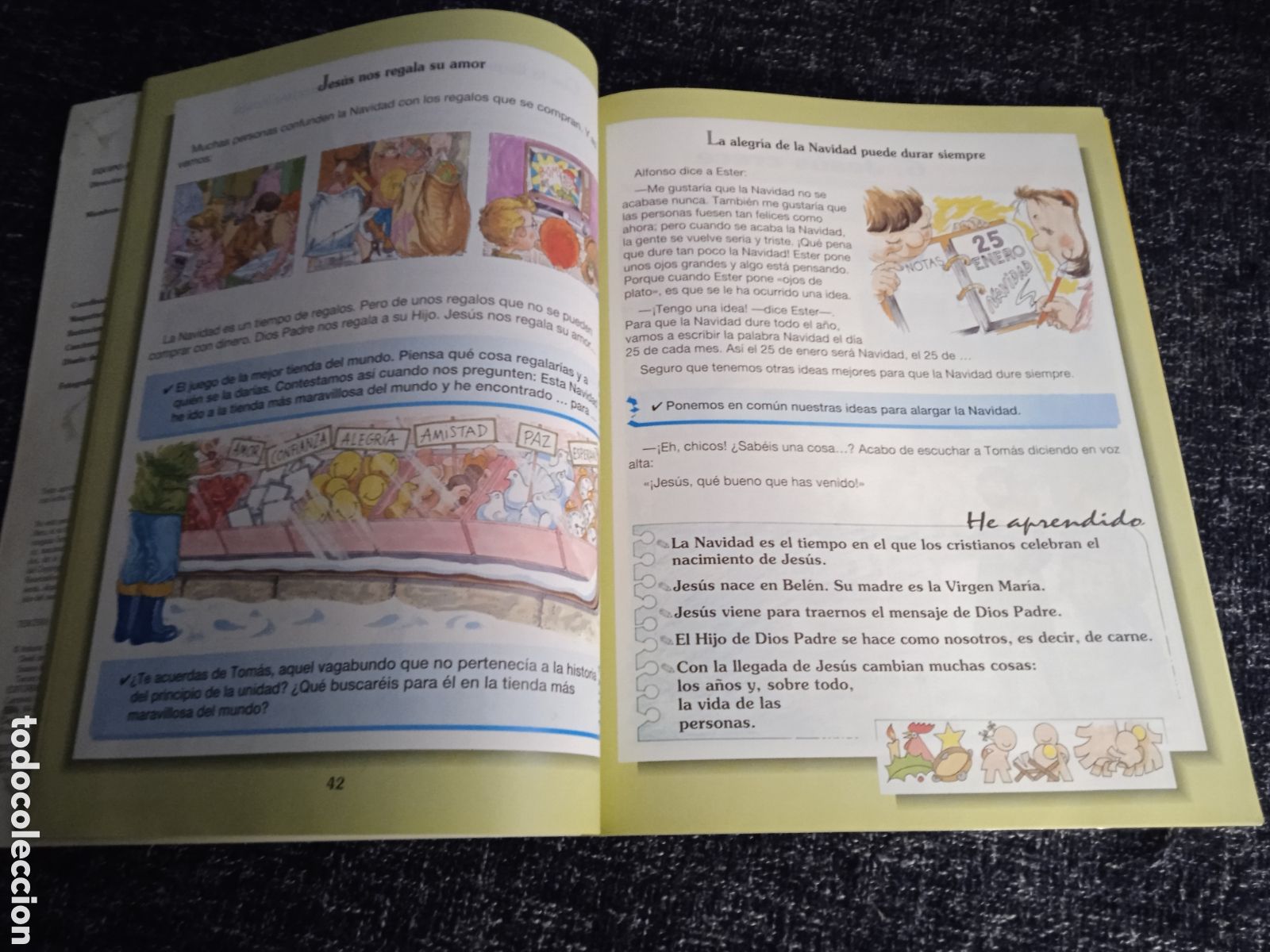 Libros de segunda mano: RELIGION E. PRIMARIA 2&ordm; CICLO - 3 -ED. EVEREST - 1995 - Foto 2