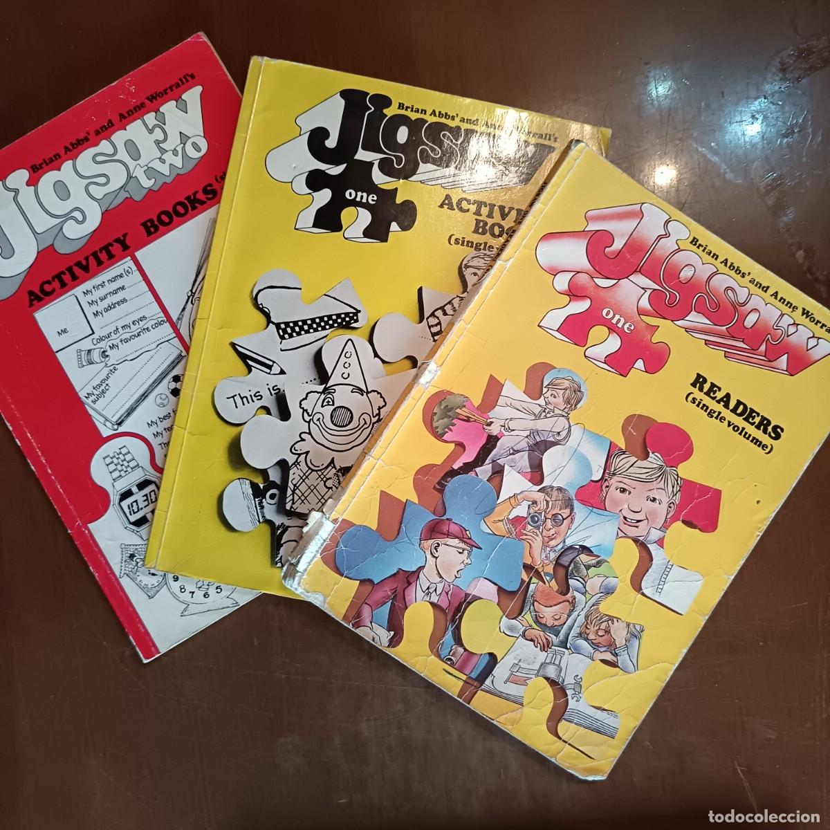Libros de segunda mano: LOTE LIBROS TEXTO INGLES JIGSAW. 1984 - Foto 1