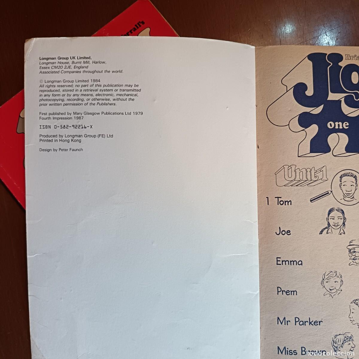 Libros de segunda mano: LOTE LIBROS TEXTO INGLES JIGSAW. 1984 - Foto 3