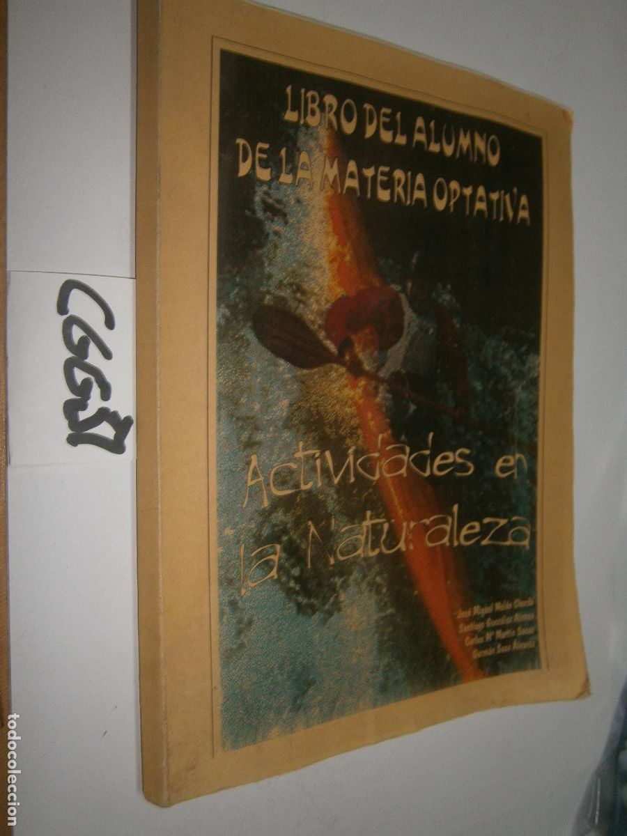 Libros de segunda mano: ANTIGUO LIBRO DE TEXTO - ACTIVIDADES EN LA NATURALEZA - Foto 1