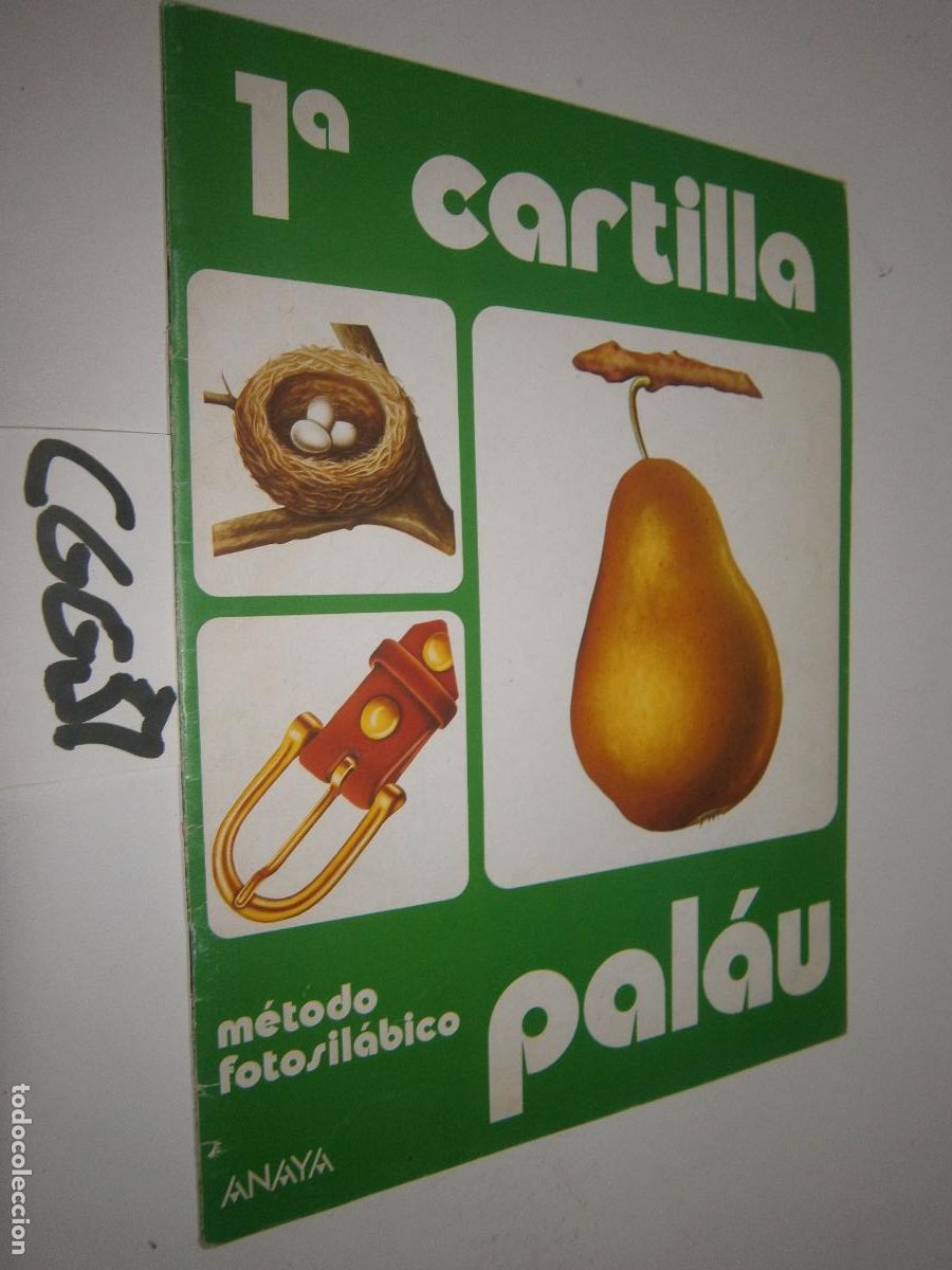 Libros de segunda mano: ANTIGUO LIBRO DE TEXTO - 1&ordf; CARTILLA PALAU - Foto 1