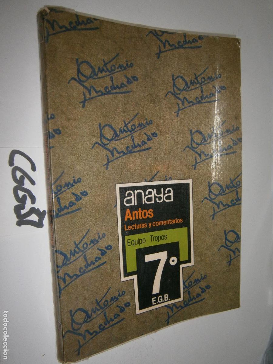Libros de segunda mano: ANTIGUO LIBRO DE TEXTO - LECTURAS Y COMENTARIOS 7&ordm; EGB - Foto 1