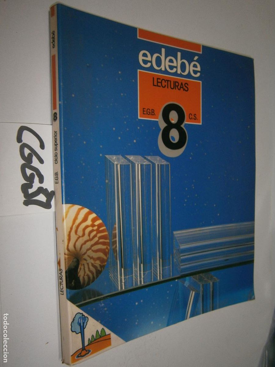 Libros de segunda mano: ANTIGUO LIBRO DE TEXTO - LECTURAS 8&ordm; EGB - Foto 1