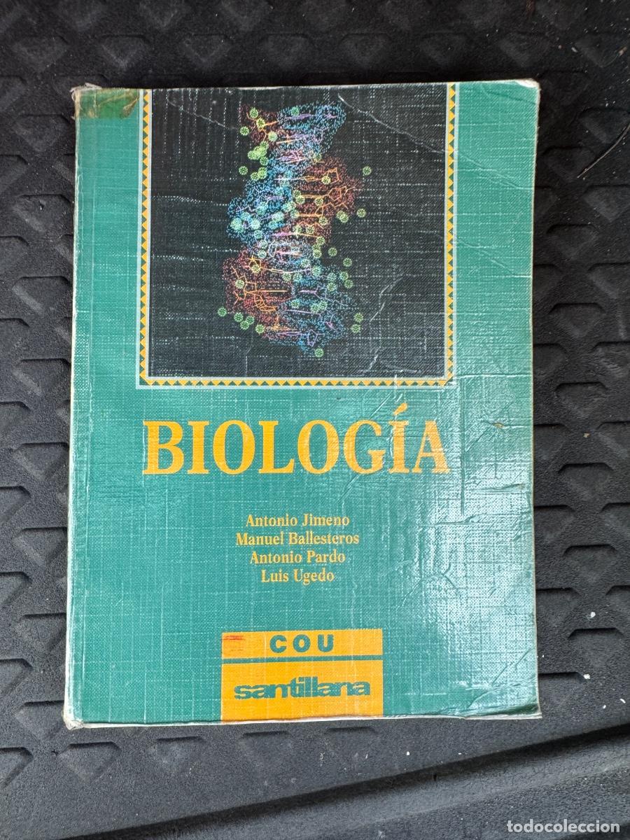 Libros de segunda mano: LIBRO BIOLOGIA COU SANTILLANA. 1991 - Foto 1