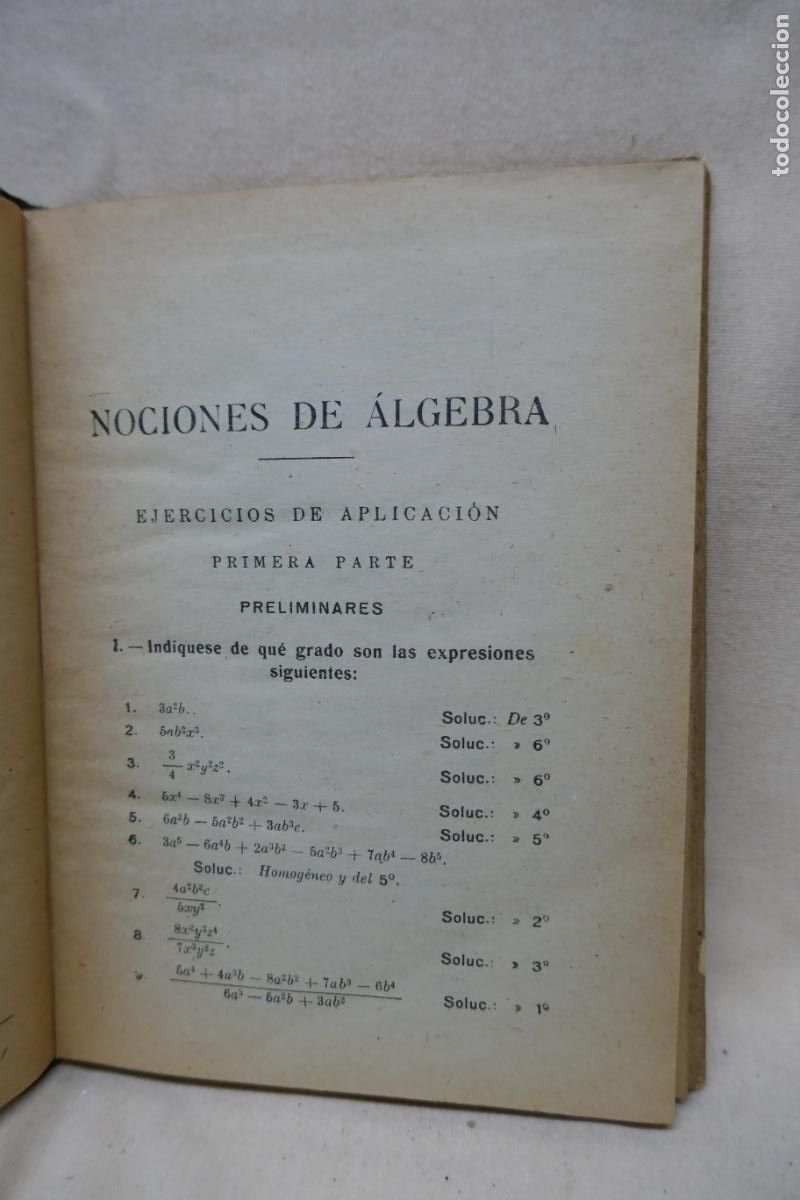 Libros de segunda mano: ALGEBRA Y TRIGONOMETR&Iacute;A - SOLUCIONARIO - EDICIONES BRU&Ntilde;O - Foto 10