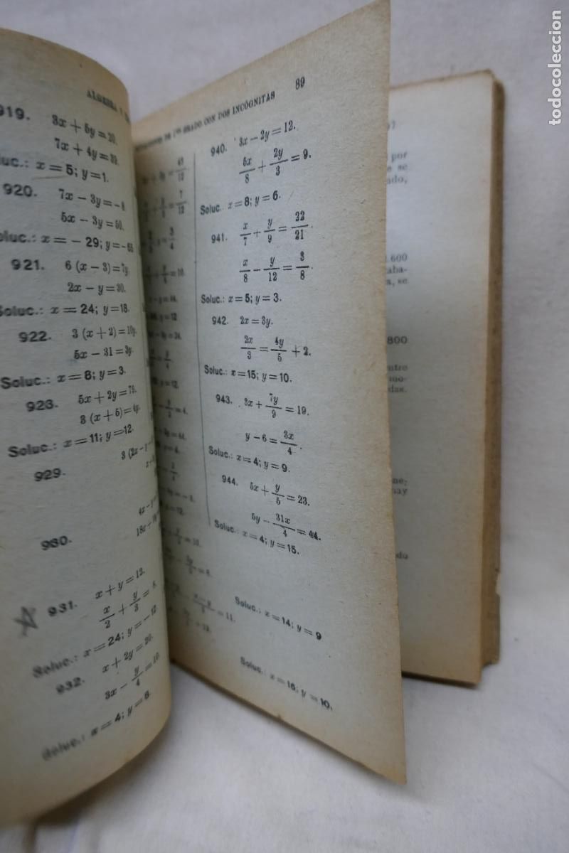 Libros de segunda mano: ALGEBRA Y TRIGONOMETR&Iacute;A - SOLUCIONARIO - EDICIONES BRU&Ntilde;O - Foto 12