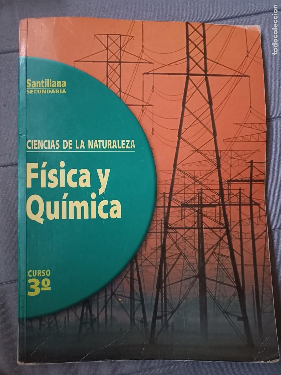 Libros de segunda mano: F&iacute;sica y qu&iacute;mica. Santillana. 3ESO