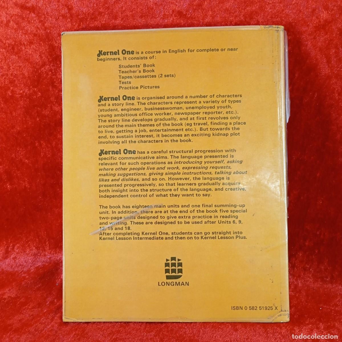 Libros de segunda mano: KERNEL ONE - ROBERT O`NEILL - STUDENTS BOOK - LONGMAN GROUP - 1978 / 858 - Foto 2