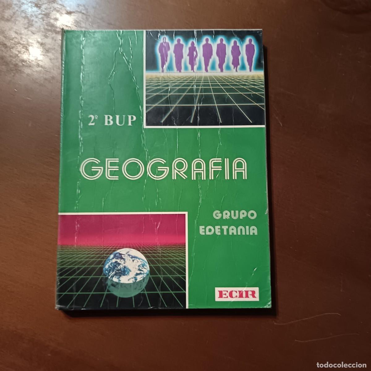 Libros de segunda mano: LIBRO DE GEOGRAFIA DE 2&ordm; DE BUP ED. ECIR - Foto 1