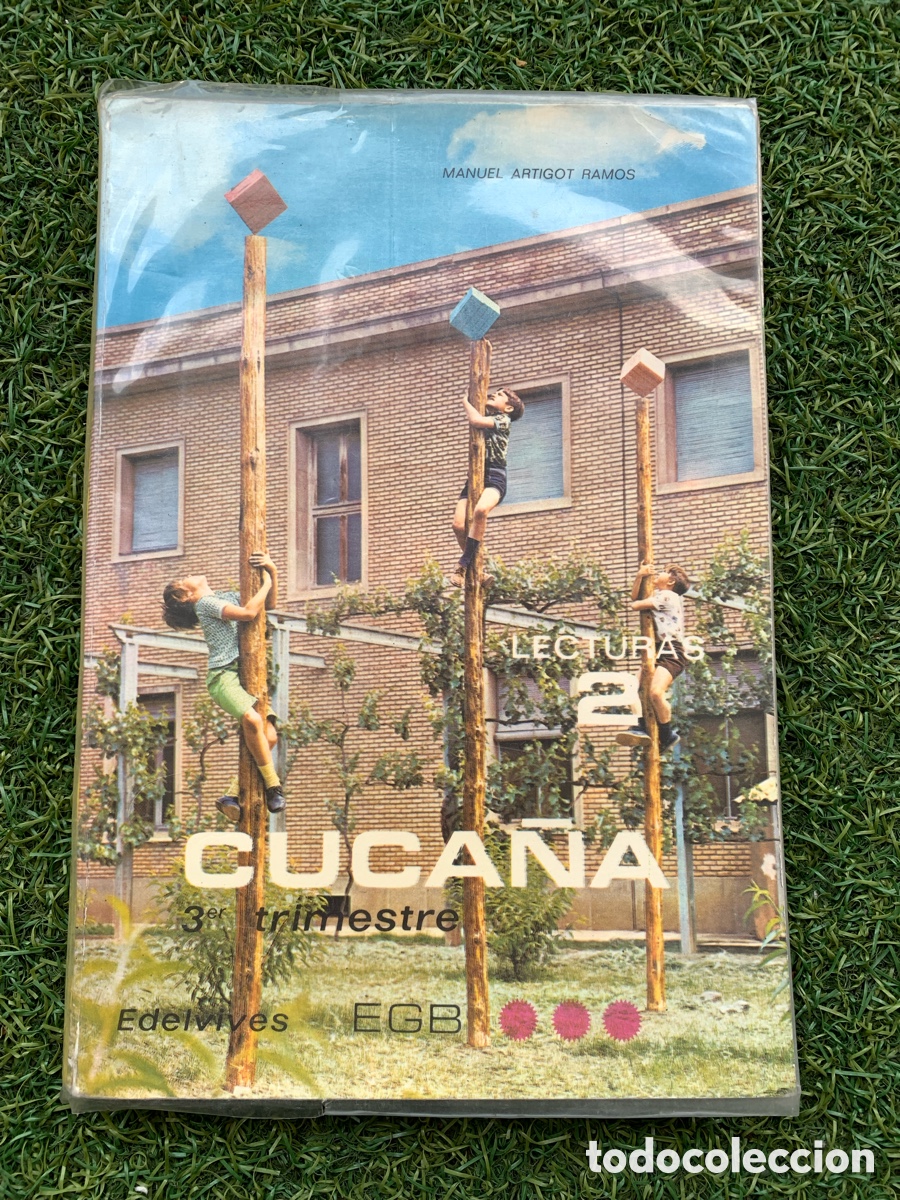 Libros de segunda mano: Lecturas Cuca&ntilde;a 2 3er Trimestre EGB - Foto 1