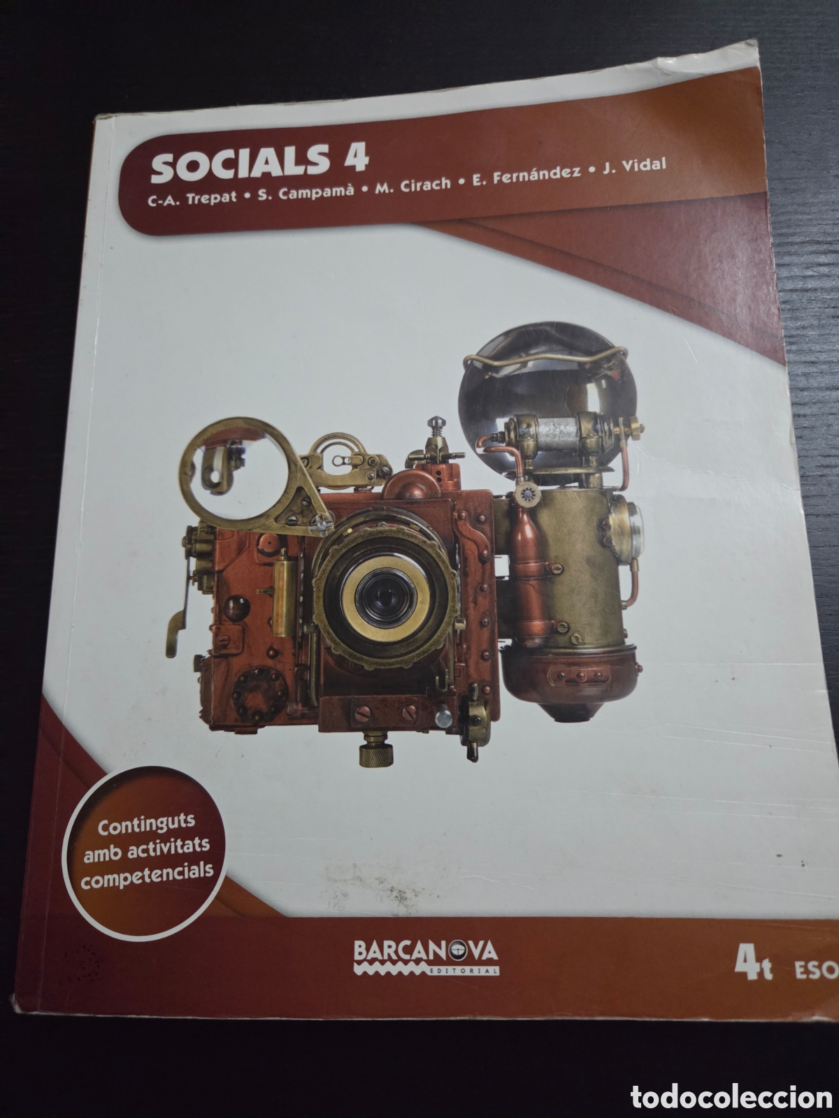 Libros de segunda mano: Socials 4. 4 &deg; ESO. C. A. Trepat, Cirach - Foto 1