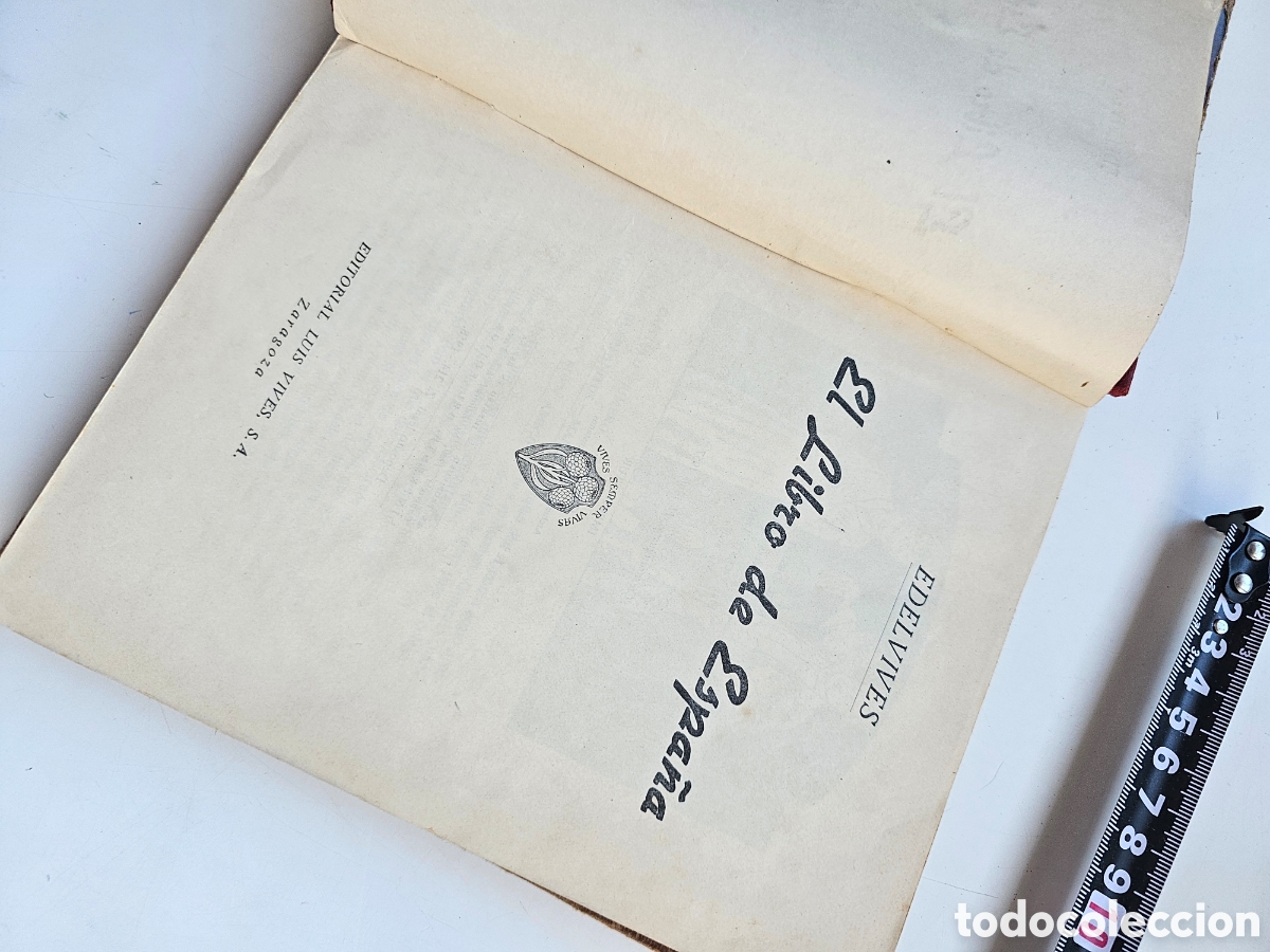 Libros de segunda mano: EL Libro Espa&ntilde;a 1958, editorial Lu&iacute;s Vives - Foto 2