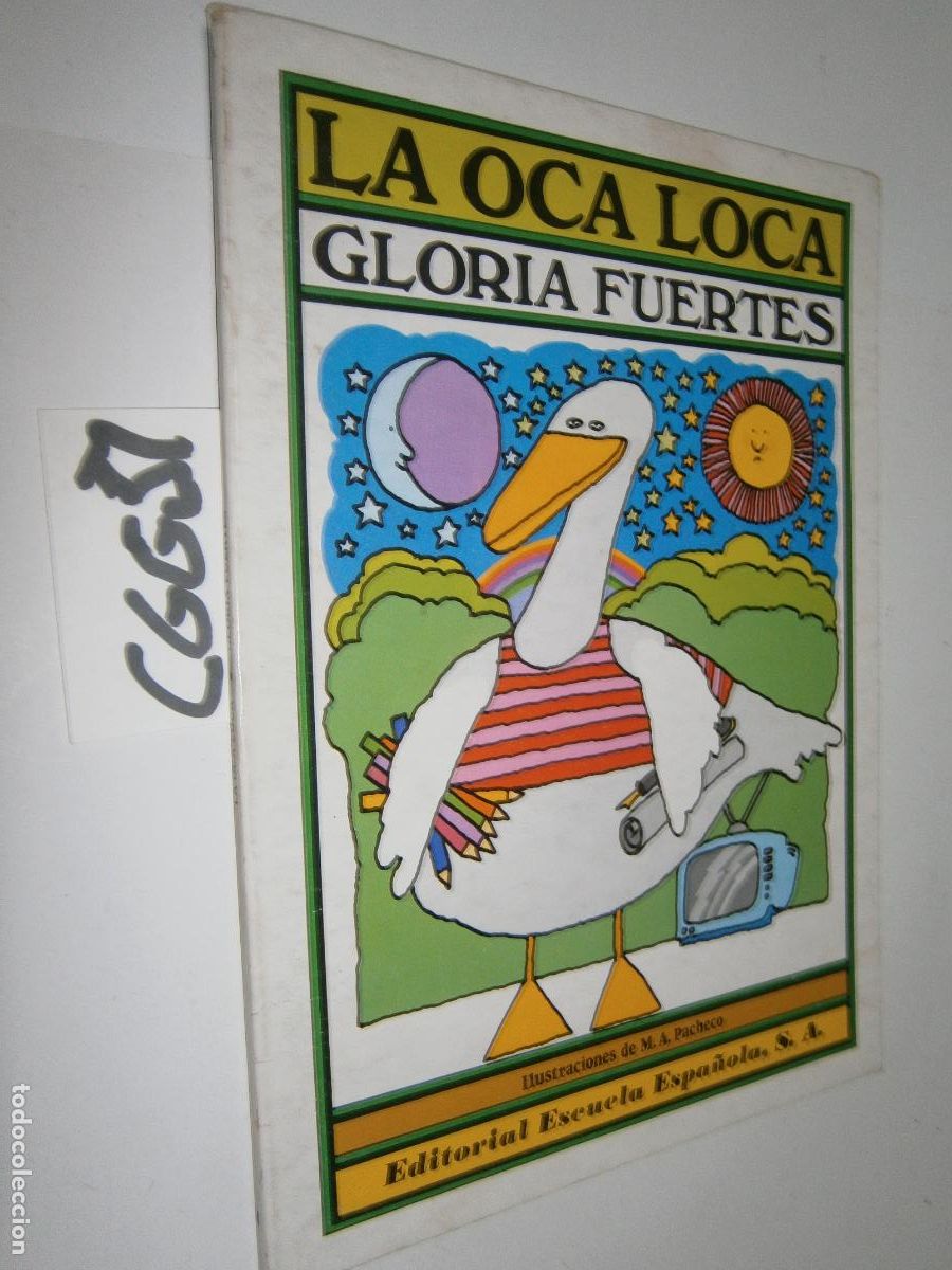 Libros de segunda mano: ANTIGUO LIBRO DE TEXTO - LA OCA LOCA - GLORIA FUERTES - Foto 1