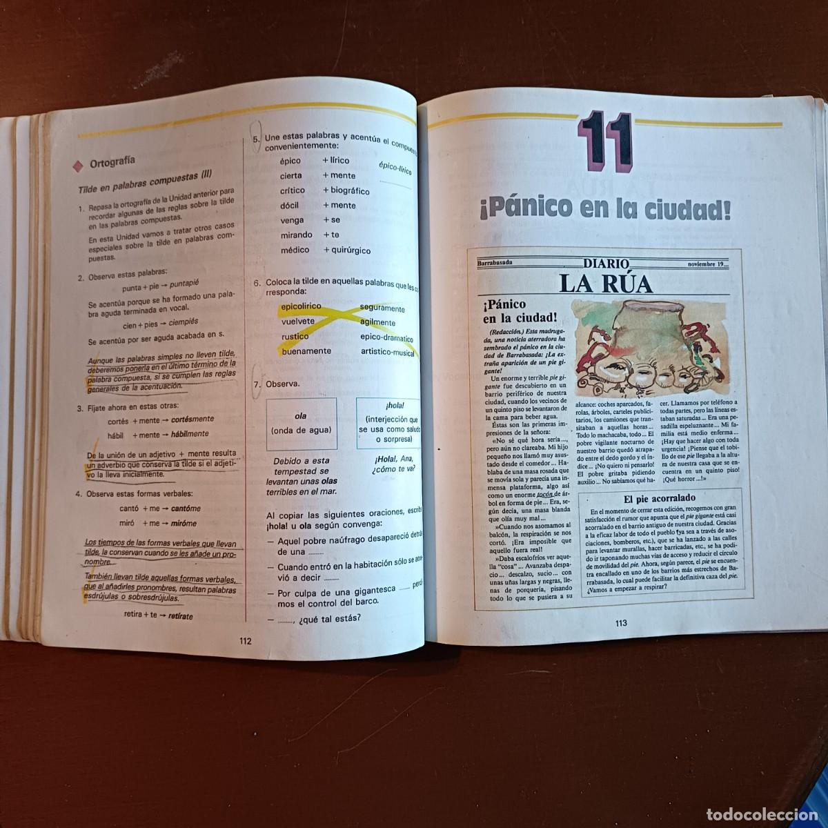 Libros de segunda mano: LIBRO 6&ordm; EGB LENGUAJE EDEBE - Foto 6