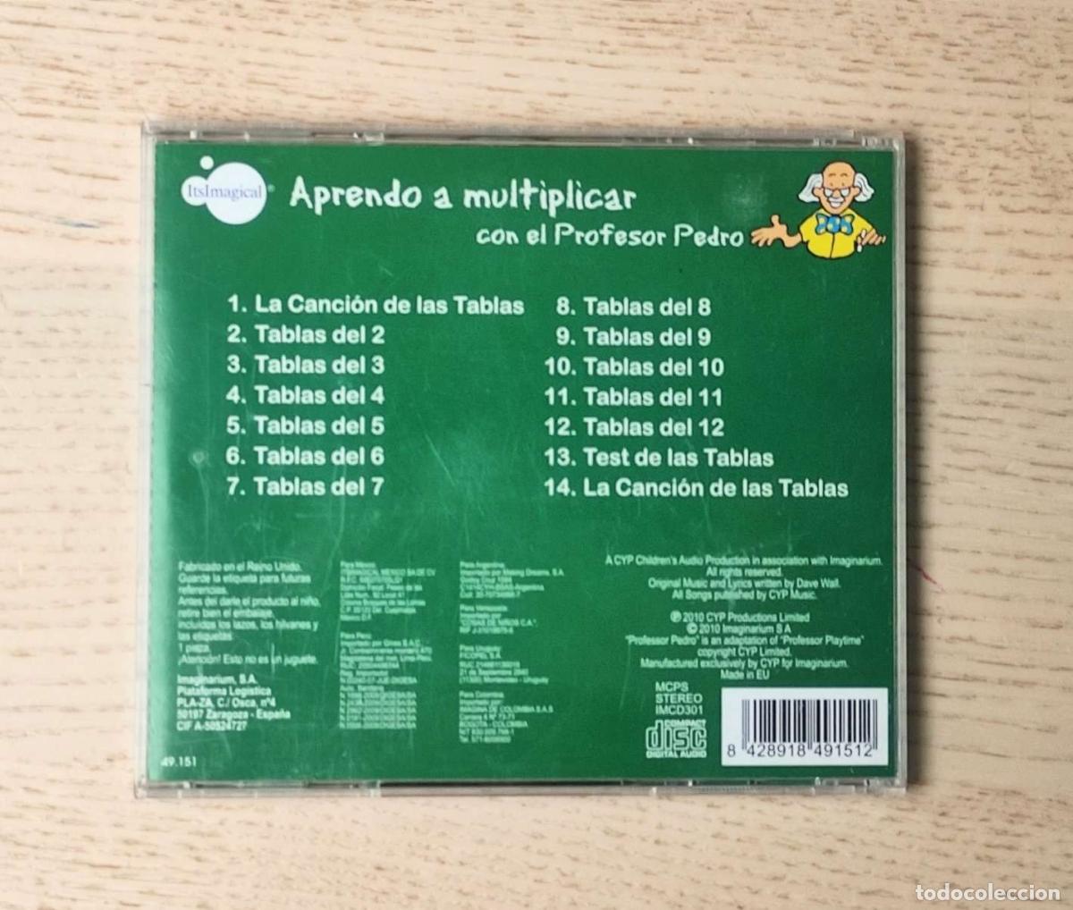 Libros de segunda mano: APRENDO A MULTIPLICAR con el profesor Pedro (CD) - Foto 2