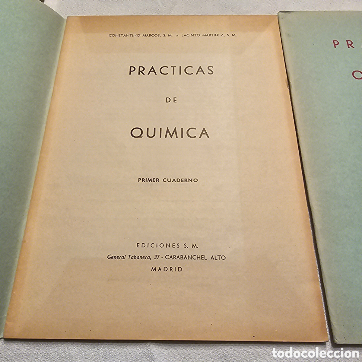 Libros de segunda mano: CUADERNOS DE PR&Aacute;CTICAS DE QUIMICA 1 Y 2 CUADERNO - Foto 3