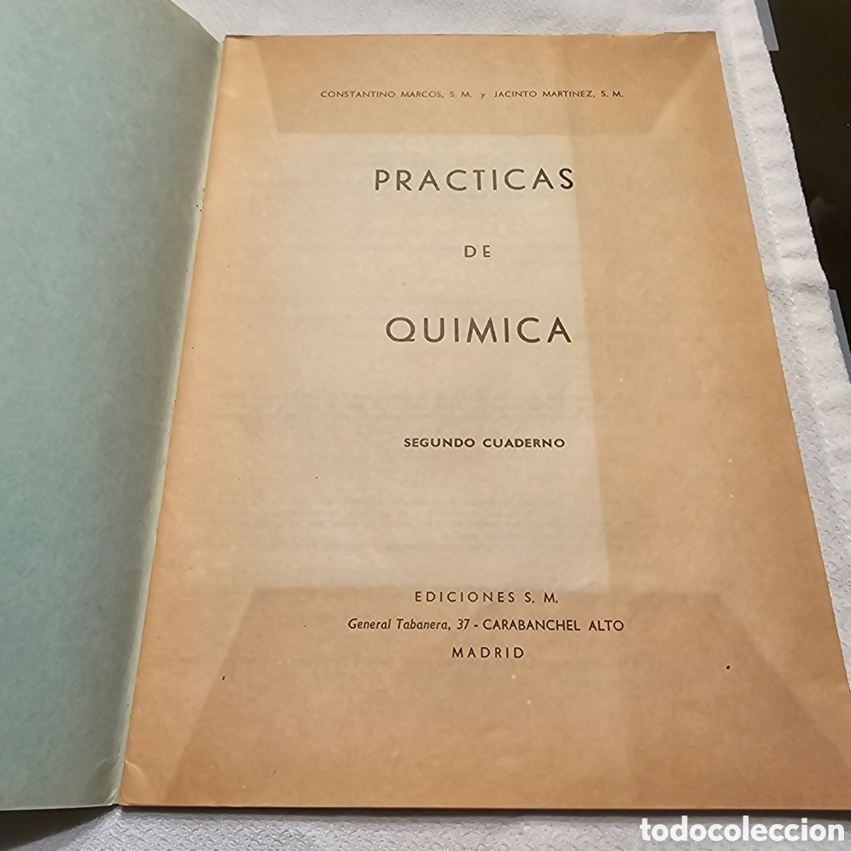Libros de segunda mano: CUADERNOS DE PR&Aacute;CTICAS DE QUIMICA 1 Y 2 CUADERNO - Foto 4