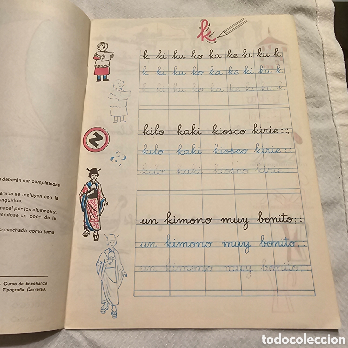 Libros de segunda mano: Cuaderno de escritura proa n6 y n7 a&ntilde;o 1966 - Foto 4