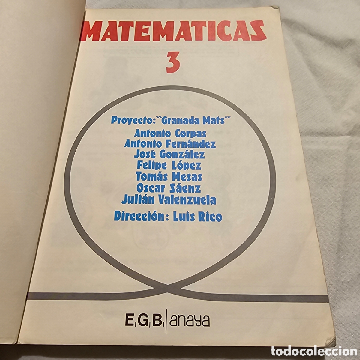 Libros de segunda mano: MATEM&Aacute;TICAS 3 EGB - ANAYA 1978 - Foto 2