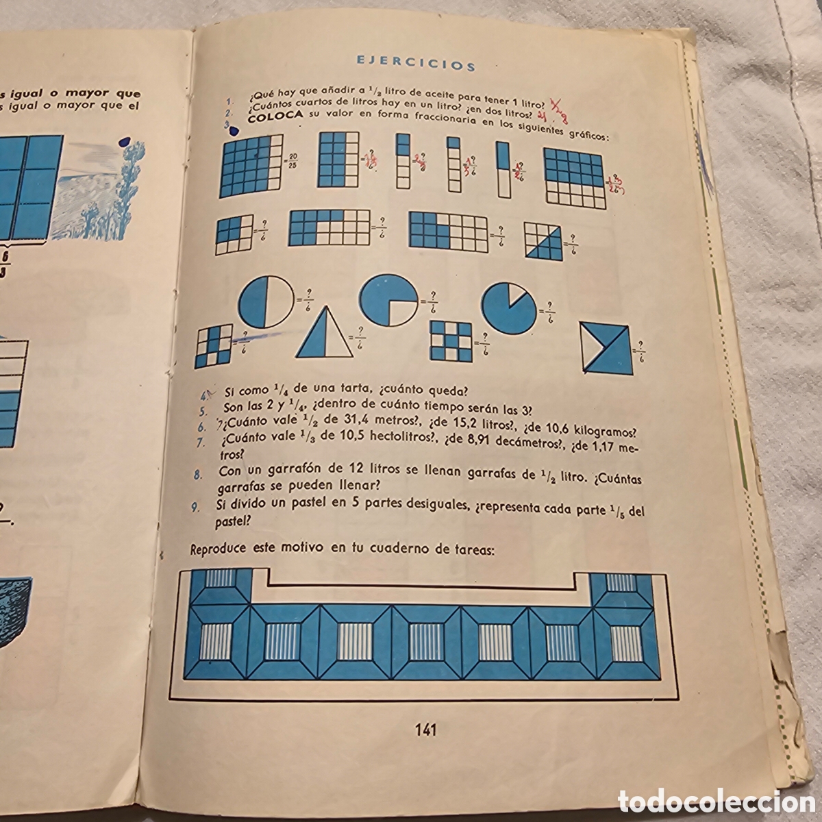 Libros de segunda mano: EL C&Aacute;LCULO EN LA VIDA PRIVADA. 4&deg; GRADO 1964 - Foto 8