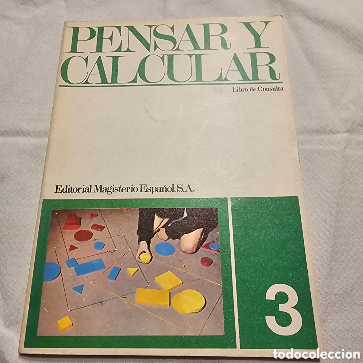 Libros de segunda mano: PENSAR Y CALCULAR 3&ordm;, LIBRO DE CONSULTA - Foto 1