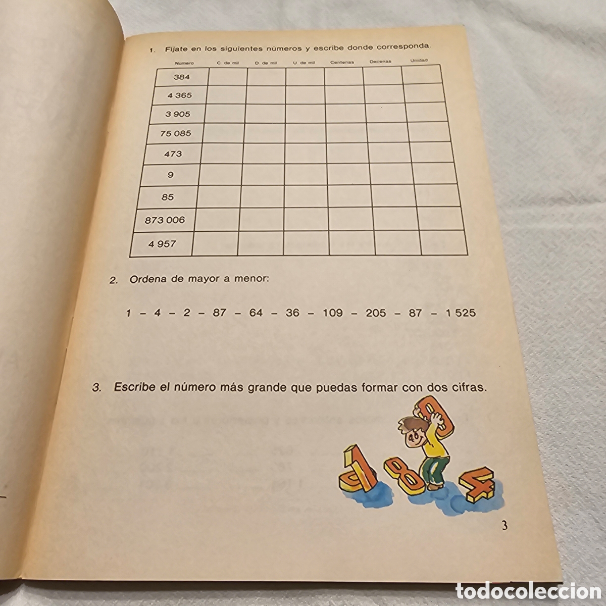 Libros de segunda mano: NUEVOS EJERCICIOS Y PROBLEMAS EVEREST n&ordm; 3 - Foto 3