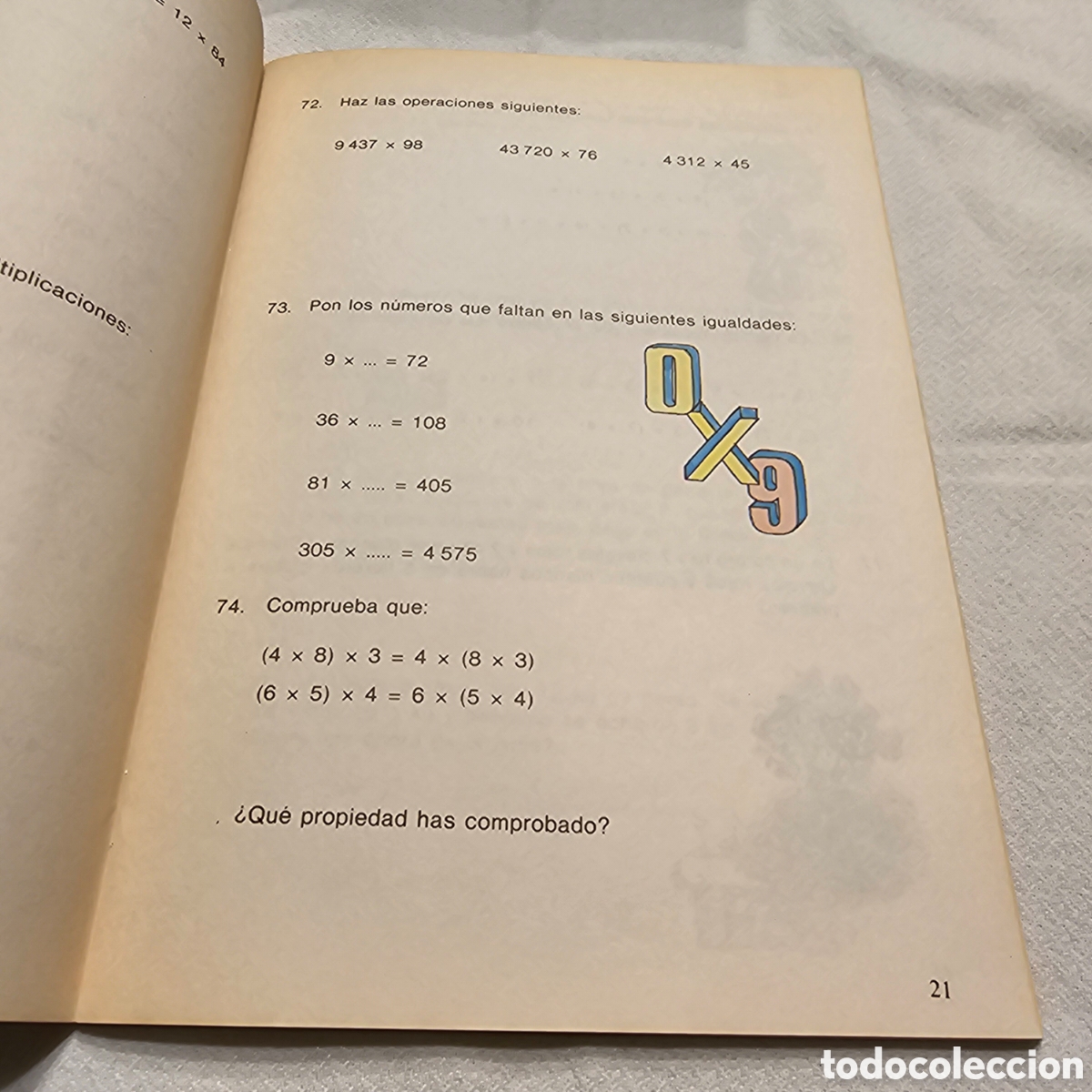Libros de segunda mano: CUADERNILLO, NUEVOS EJERCICIOS Y PROBLEMAS EVEREST, CICLO MEDIO 3 - Foto 4