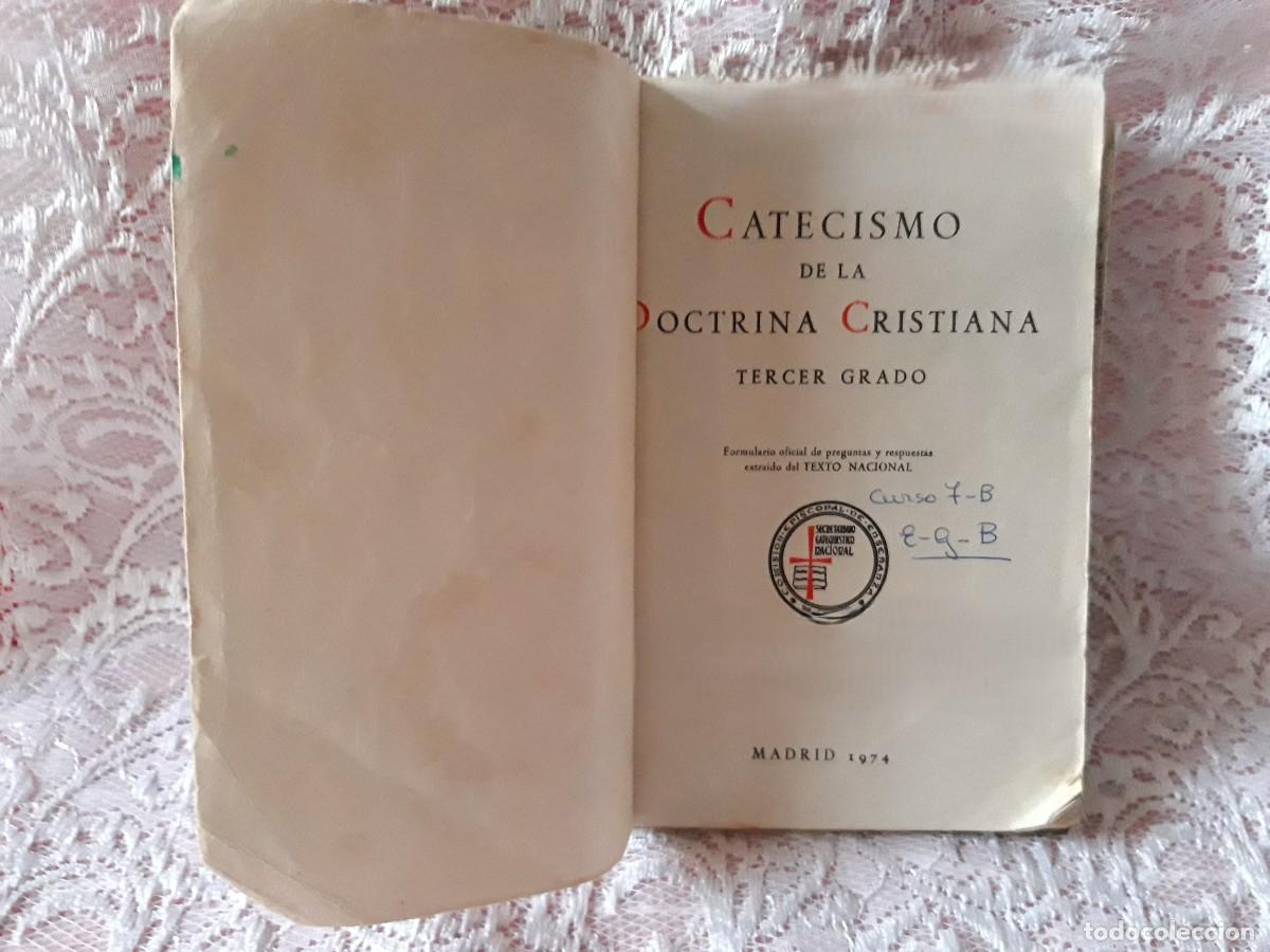 Libros de segunda mano: CATECISMO TERCER GRADO-1974 - Foto 2