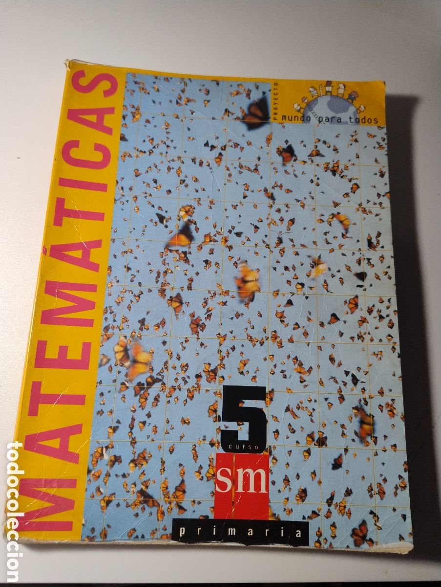 Libros de segunda mano: M69 Libro Matem&aacute;ticas 5&ordm; Primaria. Editorial SM. - Foto 1