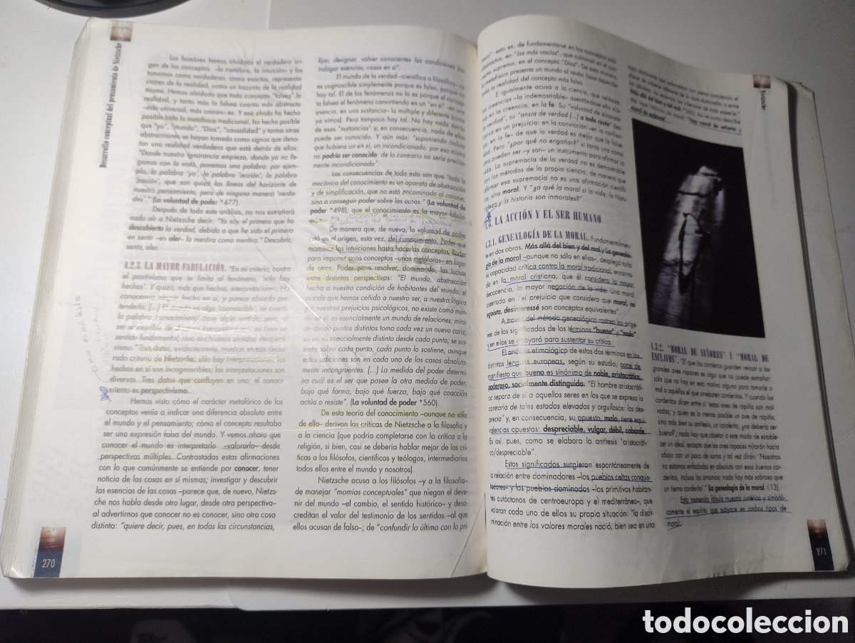 Libros de segunda mano: M69 Libro Filosof&iacute;a 2&ordm; de Bachillerato. Ed. Laberinto. - Foto 2