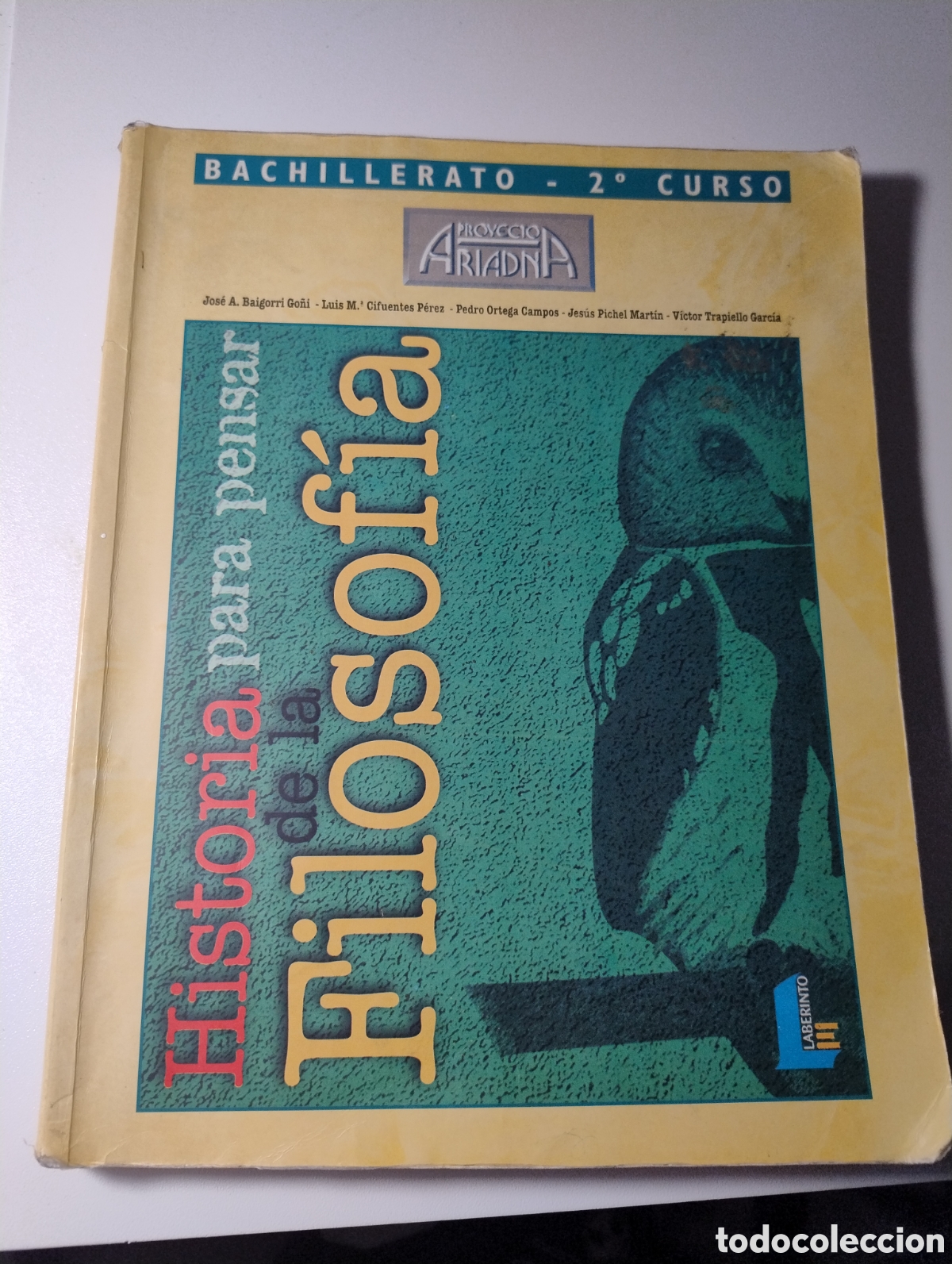Libros de segunda mano: M69 Libro Filosof&iacute;a 2&ordm; de Bachillerato. Ed. Laberinto. - Foto 1