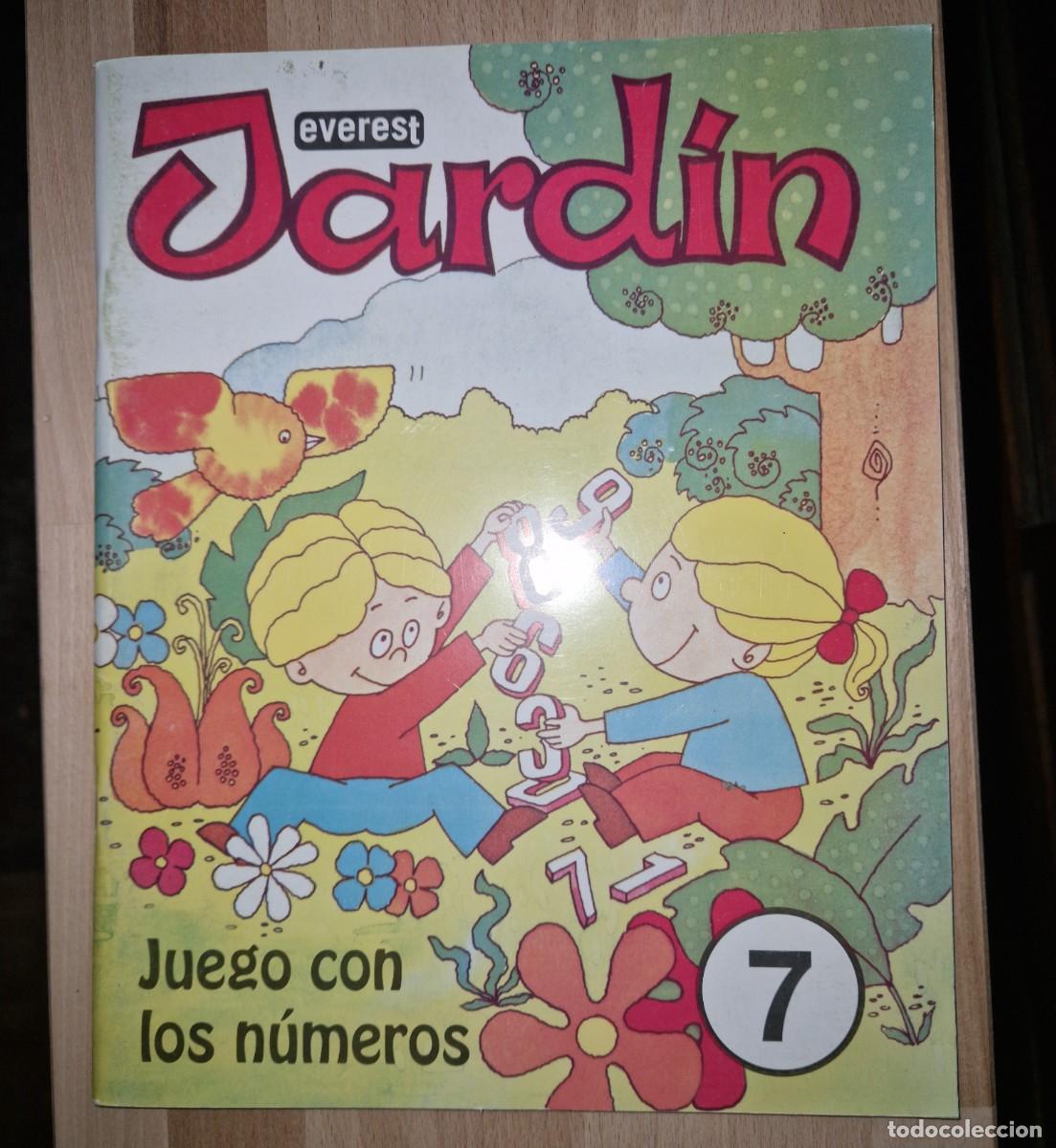 Libros de segunda mano: JUEGO CON LOS NUMEROS, JARDIN, EDITORIAL EVEREST - Foto 1